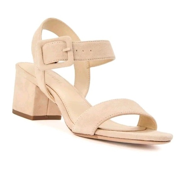 J. McLaughlin Shoes - J.Mclaughlin Womens 7 Ecru Boulevard Suede Sandals‎ Pristine